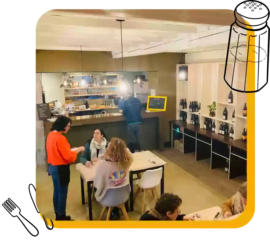 Le restaurant - L'Eclaireuse - restaurant SAINT-CLAIR-DU-RHONE - Coworking Vienne