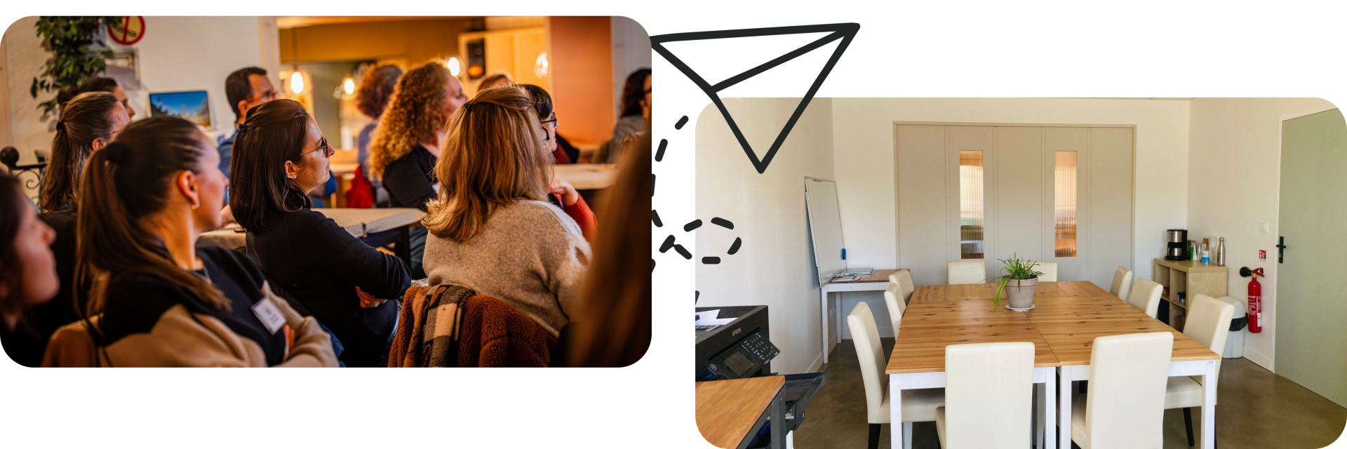 coworking  - L'Eclaireuse - restaurant SAINT-CLAIR-DU-RHONE - Hôtel Saint Clair du Rhône